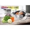 Vanora Caserola inox + capac 22x12.5cm 4.1 L PRIMO VN-MSF-3020-4