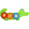 Benks Crocodil Baby Mix din lemn cu rotite de invartit