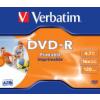 Verbatim Blank DVD-R, 16X, 4.7GB, Inkjet Printable (43521)