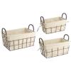 Bizzotto Set 3 cosuri Samar Beige