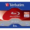 Verbatim Blank BD-RE DL, 50GB, 2x - 5 pack (43760)