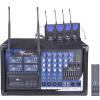 Azusa Microfon Statie MIK0125, 4 microfoane tip casca PA-180 UHF
