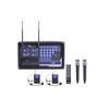 Azusa Microfon Statie MIK0124, 2 microfoane mana, 2 casti, PA-180 UHF
