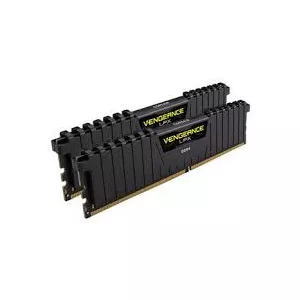 Corsair VENGEANCE® LPX 64GB (2 X 32GB) DDR4 DRAM 2666MHZ C16 MEMORY KIT - BLACK CMK64GX4M2A2666C16
