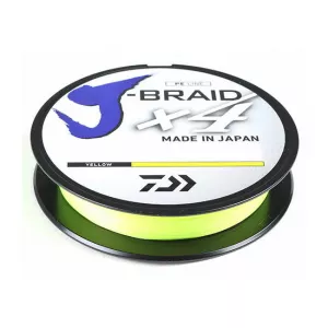 Daiwa J-Braid X4 0.07mm 2,6kg 135m Galben