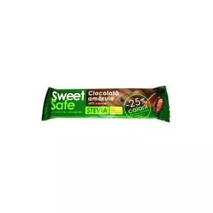 Sly Sweet&safe, ciocolata amaruie cu stevia 25gr