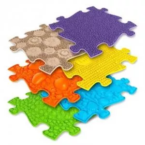 Muffik Covoras ortopedic senzorial puzzle Set 