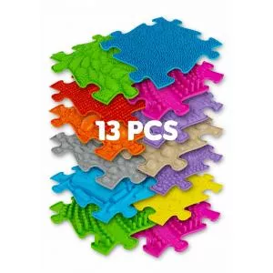 Muffik Set covorase ortopedice senzoriale puzzle Huge 1A