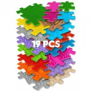 Muffik Covoras ortopedic senzorial puzzle Set XXL A