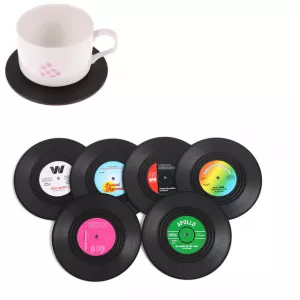 Zaragoo Set 6 suporturi pahar Vinil