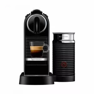Nespresso CitiZ&Milk D123 Negru + 70 capsule cafea