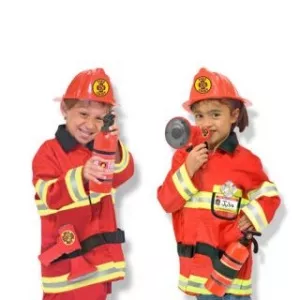 Melissa and Doug Costum carnaval copii Pompier Sef