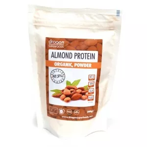 Dragon Superfoods Pudra proteica din migdale raw BIO 200g