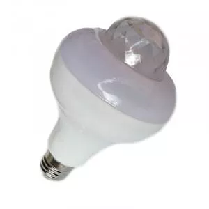 General Bec bluetooth cu glob RGB, adaptor inclus