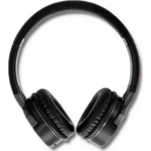 Qoltec Headphones wireless BT with microphone | Super Bass | Black  50825