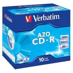 Verbatim CD-R 48x, 700MB/80 min, Jewel Case (43327)