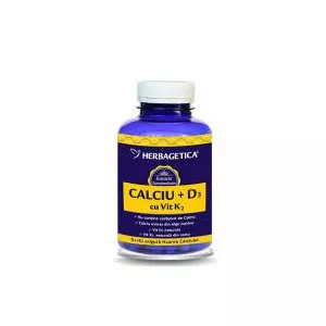 Herbagetica Calciu+d3+k2 30cps