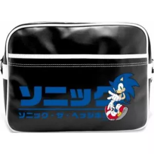 AbyStyle Geanta postas Sonic Japanese logo Vinyl