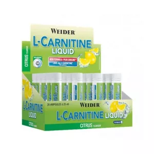 Weider L-carnitine 1800 mg, 20 X 25 ML