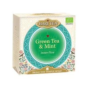 Hari Tea Premium Inner Flow Ceai Verde si Menta Bio 10dz