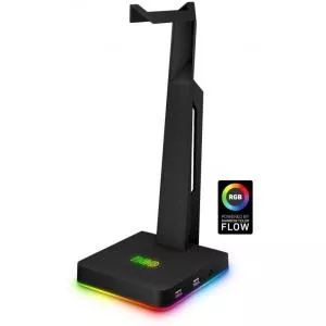 Connect IT NEO Stand-It NEO Stand-It RGB suport pentru căști hub USB, negru CHX-3590-BK