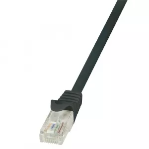 LogiLink Patch Cable Cat.5e U/UTP, Black, 1,50m