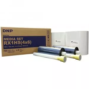 DNP RX1HS hartie si ribon 10x15cm (4x6  )