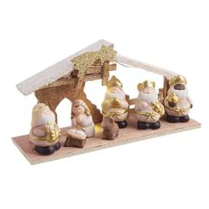 Bizzotto Figurine Emmaus leduri 31x10x16 cm