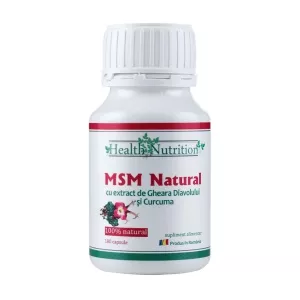 Health Nutrition MSM Natural, 180 cps