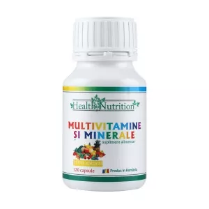 Health Nutrition Multivitamine si Minerale, 120 cps
