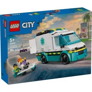 LEGO City - Ambulanta de urgente (60451)