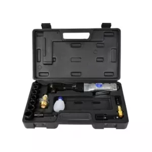 GeKo Cheie pneumatica profesionala , valiza si chei tubulare 9-19 mm G00581