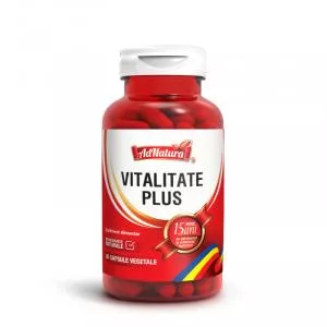 AdNatura Vitalitate Plus, 30 capsule