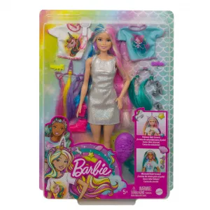 Mattel BARBIE Fashionistas BARBIE SET DE JOACA PARUL STRALUCITOR GHN04