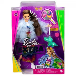 Mattel BARBIE Fashionistas BARBIE EXTRA STYLE ROCHIE CURCUBEU GYJ78