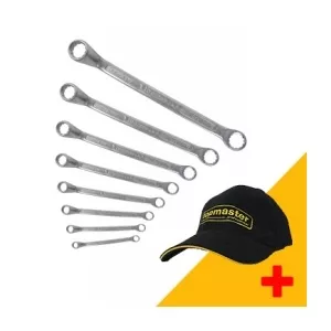 Topmaster Set chei inelare cotite Cr-V, 6-22mm 235118