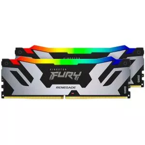 Kingston 32GB 8000MT/s DDR5 CL38 DIMM (Kit of 2) FURY Renegade RGB XMP KF580C38RSAK2-32