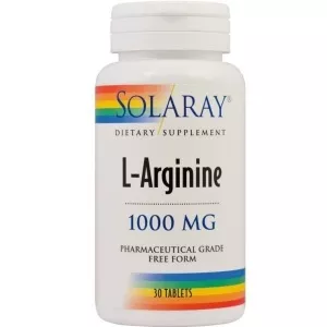 Solaray L-Arginine 30 cpr