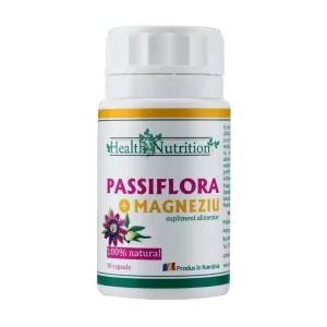 Health Nutrition Passiflora+Magneziu 90 cps