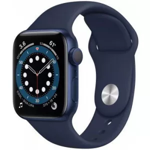 Apple Watch Series 6 GPS Blue Aluminum, 40 mm, Deep Navy Band
