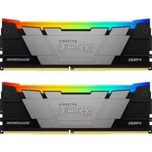 Kingston 64GB 3600MT/s DDR4 CL18 DIMM (Kit of 2) FURY Renegade RGB KF436C18RB2AK2/64