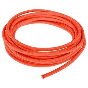 Alphacool AlphaCord Sleeve 4mm - 3.3m - Neon Orange (45319)