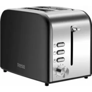 Teesa Prajitor de paine 850W 2 felii 6 Nivele De Putere Negru