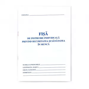 GoldPaper Fisa individuala de protectia muncii