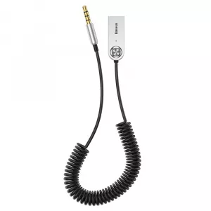Baseus Adaptor Bluetooth Audio USB la port Jack 3.5mm BA01 Black