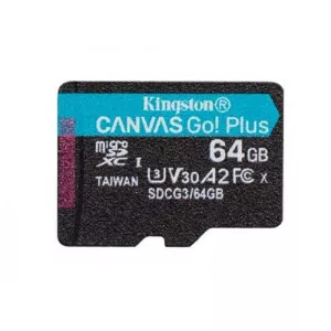 Kingston Canvas Go! Plus microSD 64GB, CL10 SDCG3/64GBSP