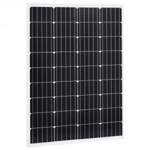 vidaXL Panou solar 100 W, aluminiu monocristalin și sticlă securizată 145284