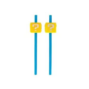 Nintendo Set Paie Super Mario Straws
