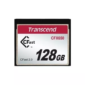 Transcend CFX650 128GB CFast 2.0 Flash Memory Card Turbo MLC TS128GCFX650