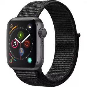 Apple Watch 4 40mm GPS Space Grey Aluminium/Black Sport Loop (mu672wb/a)